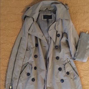 Bcbgmaxazria Khaki Trench Coat